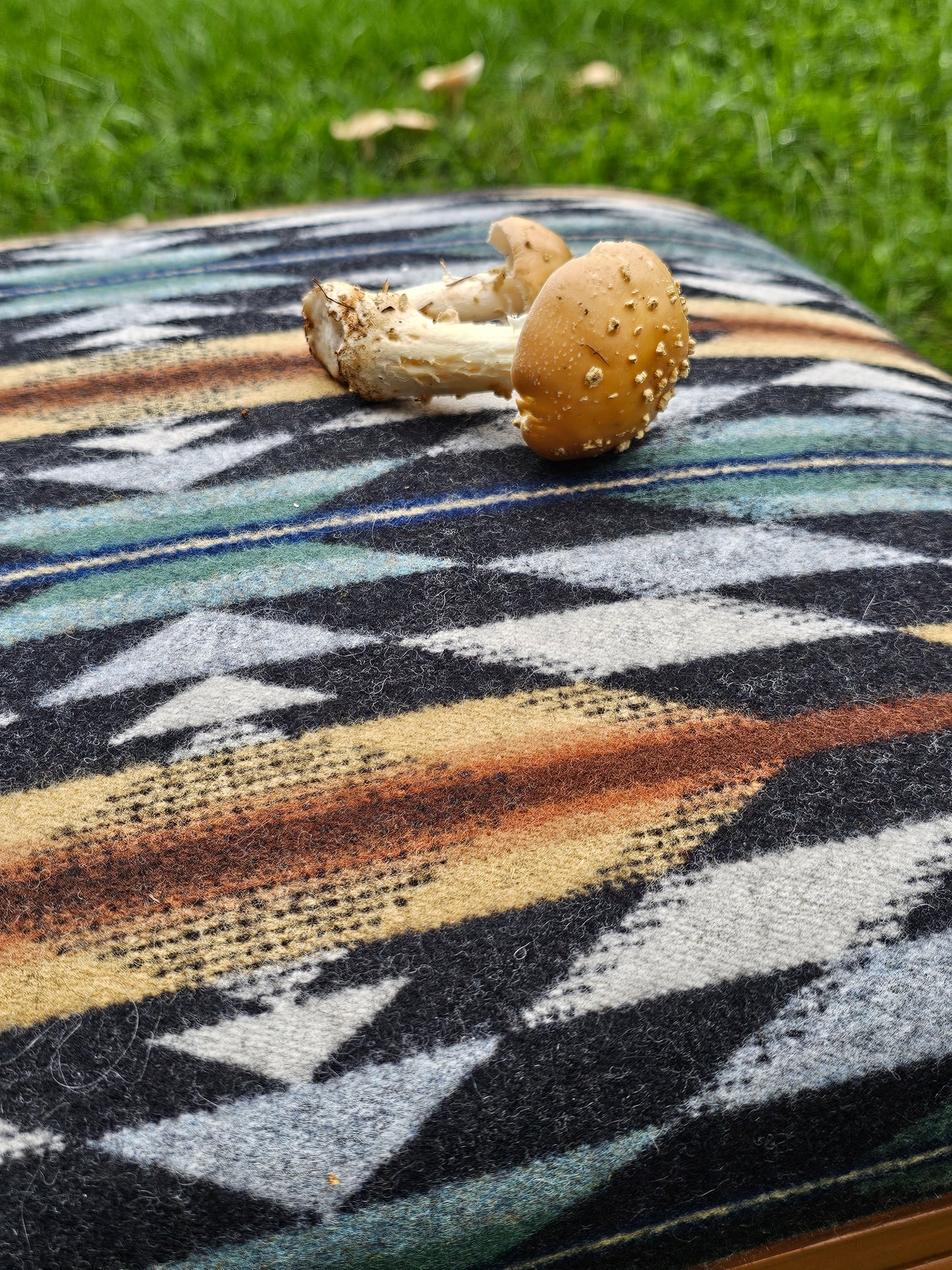 Wyeth Trail make up stool supplemental seating bench stool