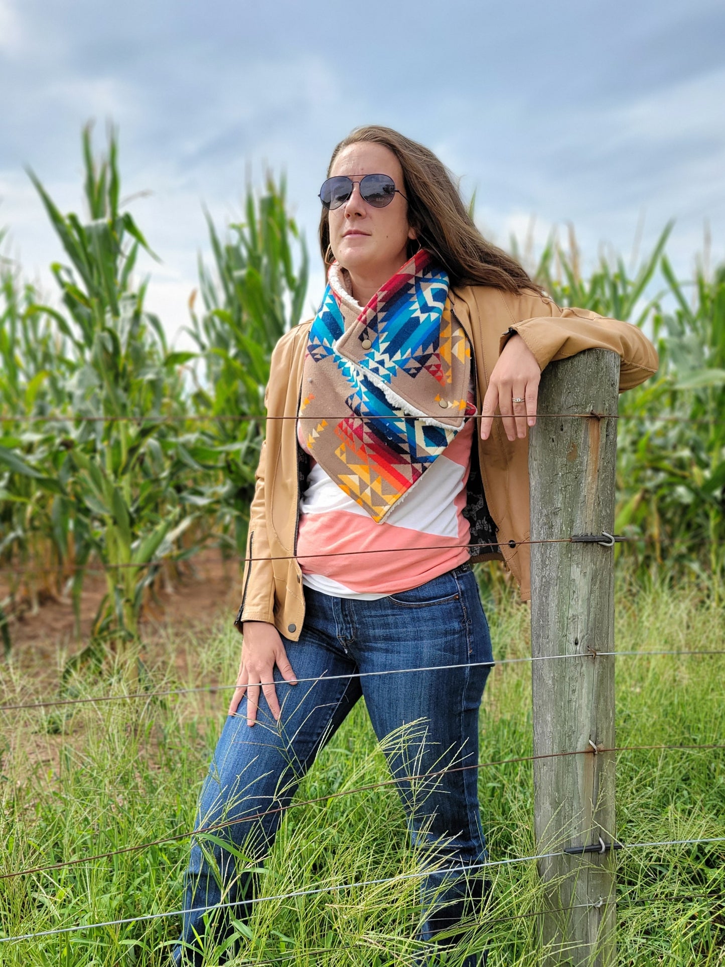 Pilot Rock Southwestern Scarf