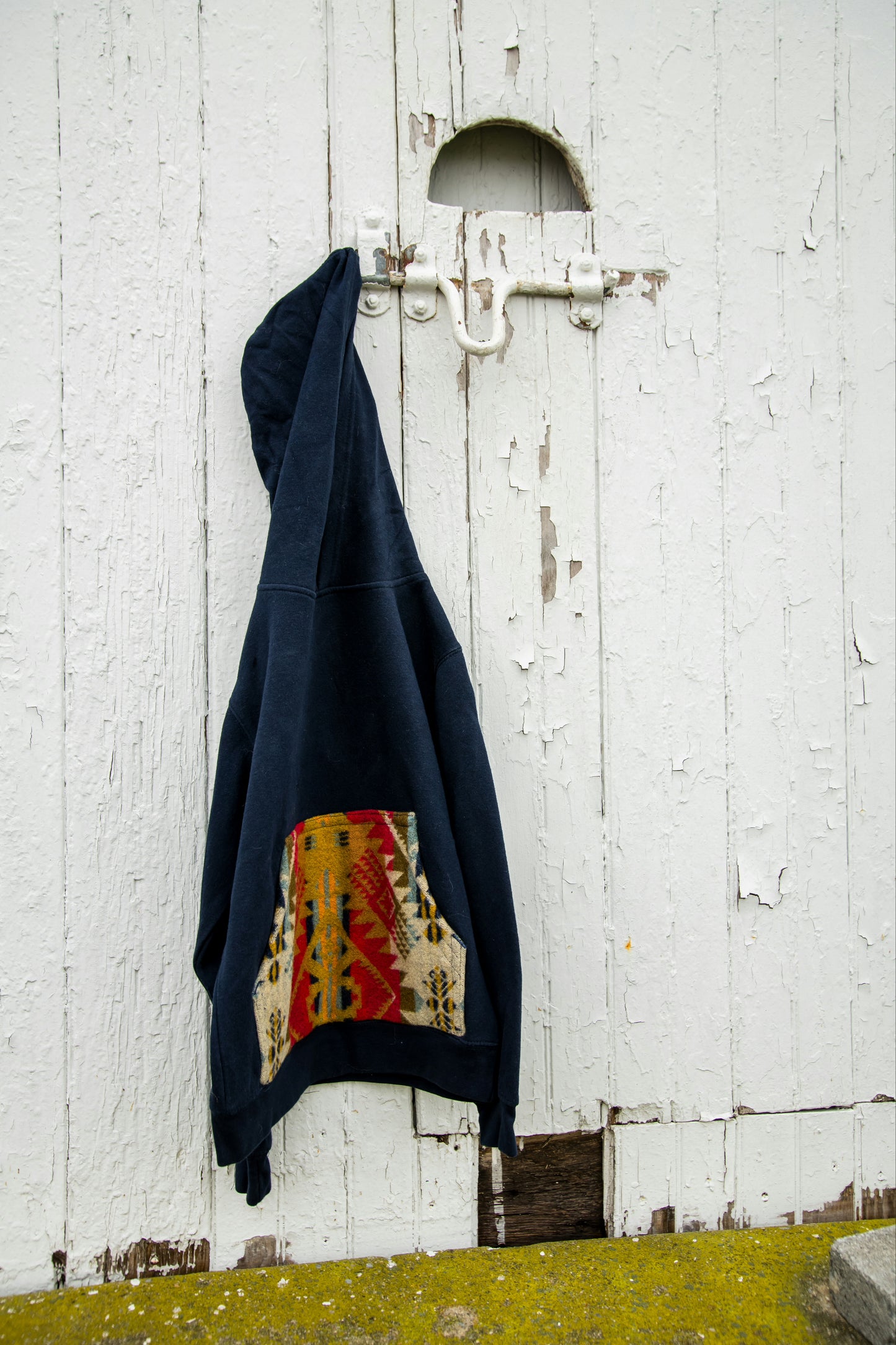 Youth Large Navy Hoodie Hooded Sweatshirt Kids Sweatshirt - Journey West